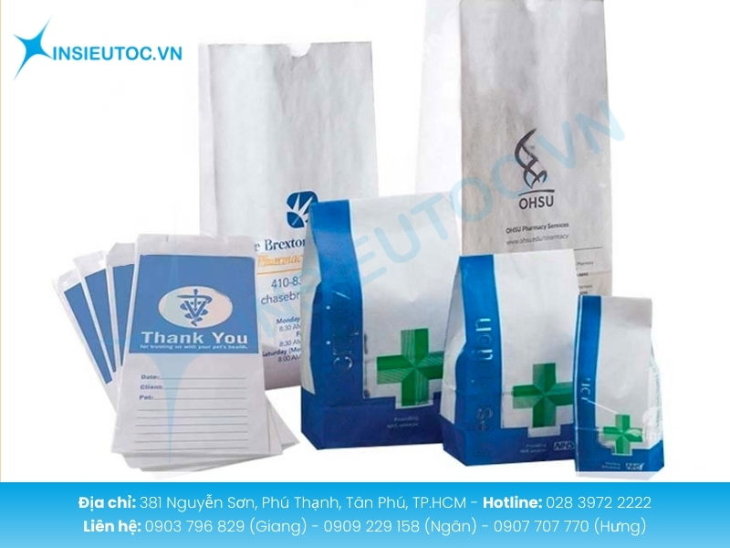 Túi giấy y tế đảm bảo vô trùng an toàn và thân thiện với môi trường