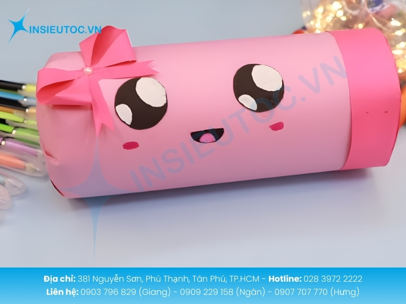 Hoàn thiện hộp bút tái chế độc đáo sẵn sàng sử dụng hoặc làm quà tặng ý nghĩa