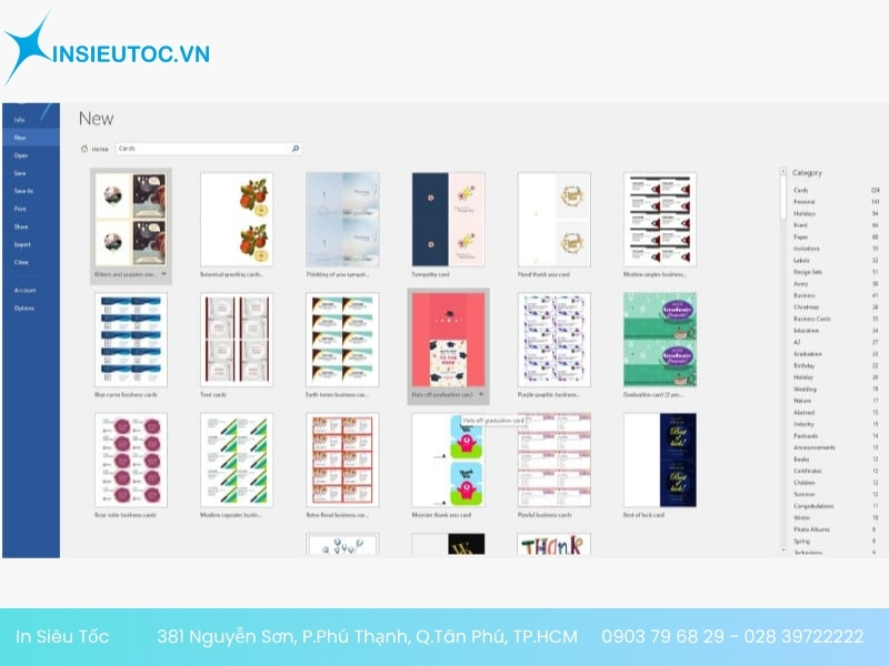 làm card visit bằng word làm card visit bằng word
