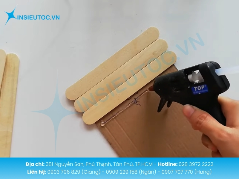 Hướng dẫn tạo đáy hộp bằng que đè lưỡi chắc chắn và đơn giản