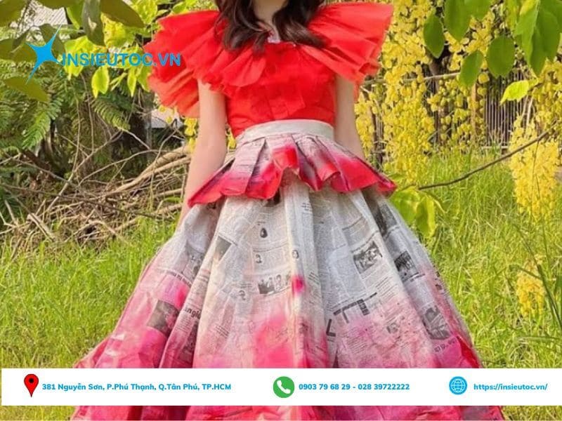Hương Ly mặc váy làm từ 1000 miếng vải vụn  Báo điện tử VnMedia  Tin  nóng Việt Nam và thế giới