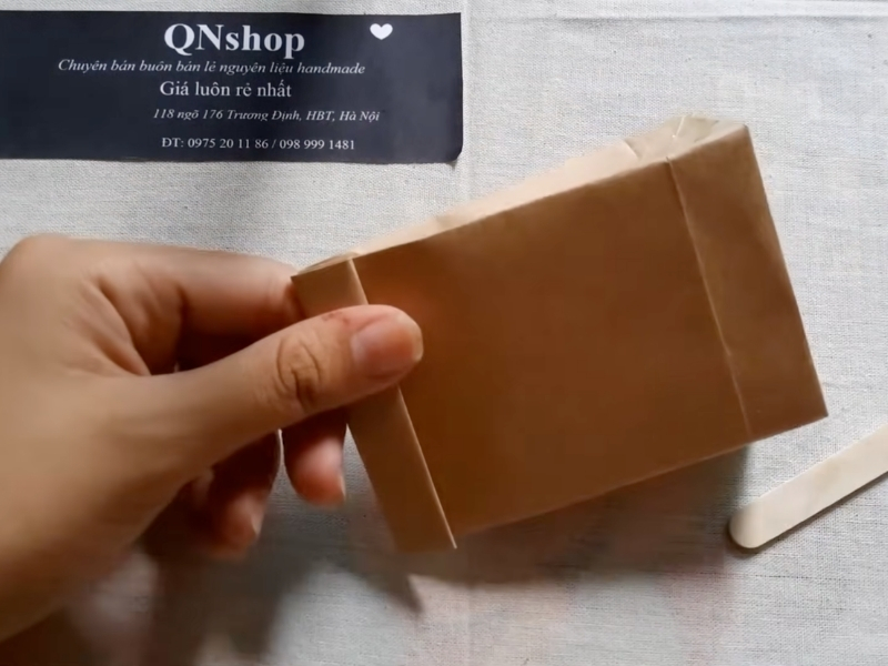 Thành phẩm túi giấy kraft handmade