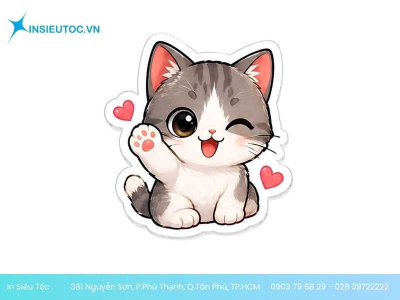 sticker mèo đẹp, cute sticker mèo đẹp, cute