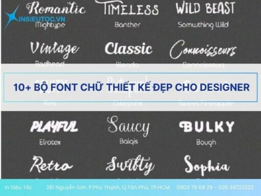 15+ mẫu font chữ thiết kế đẹp, miễn phí cho dân designer