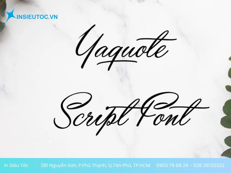 Font Yaquote