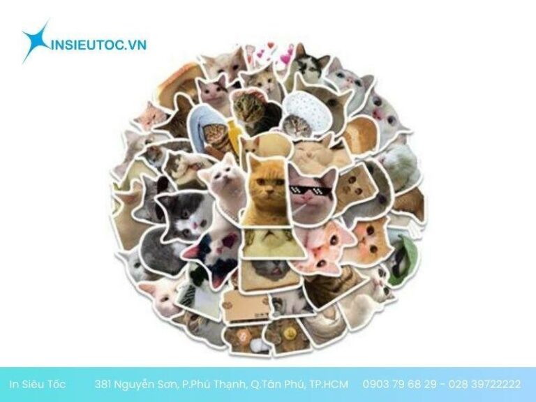 30+ Mẫu sticker con mèo đáng yêu được ưa chuộng nhất hiện nay