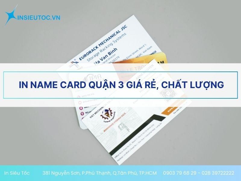 in name card quận 3