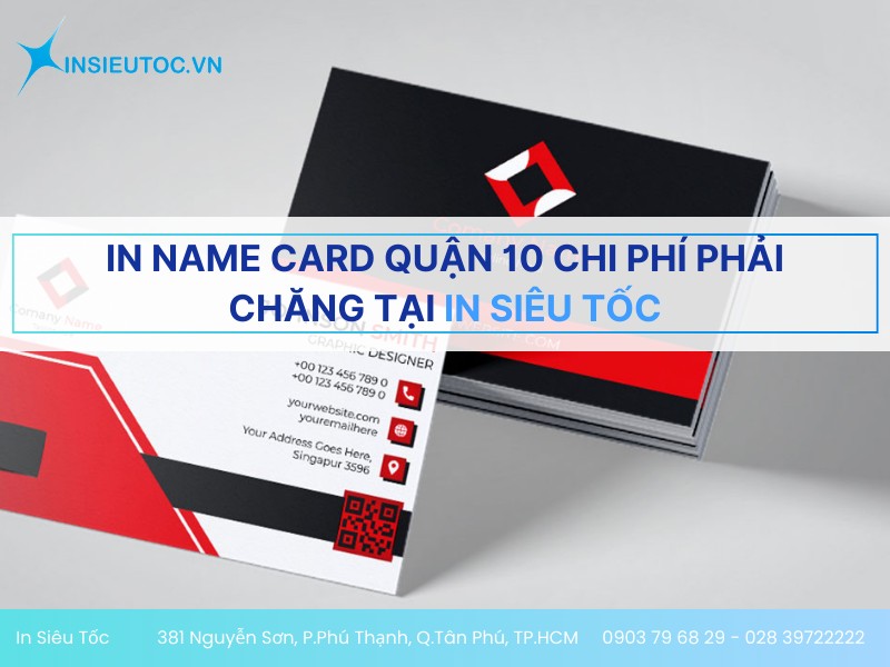 in name card quận 10