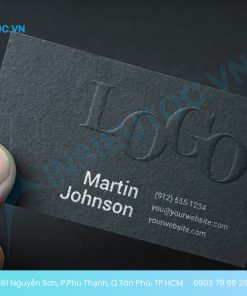 in name card dập nổi tphcm