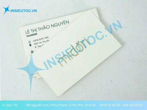 in name card offset giá rẻ tại tphcm