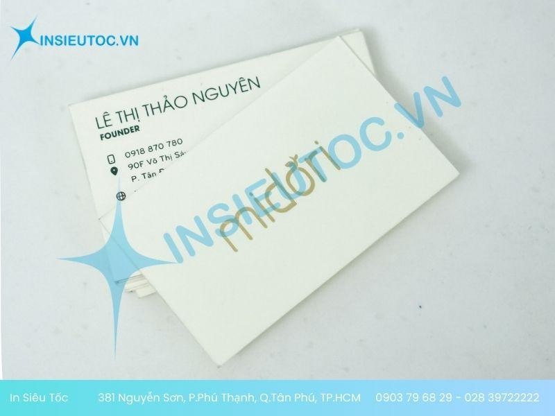 in name card quận 3 giá rẻ