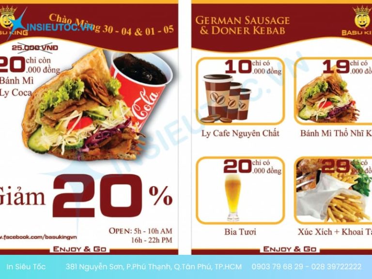 8 loại giấy in tờ rơi được sử dụng nhiều nhất