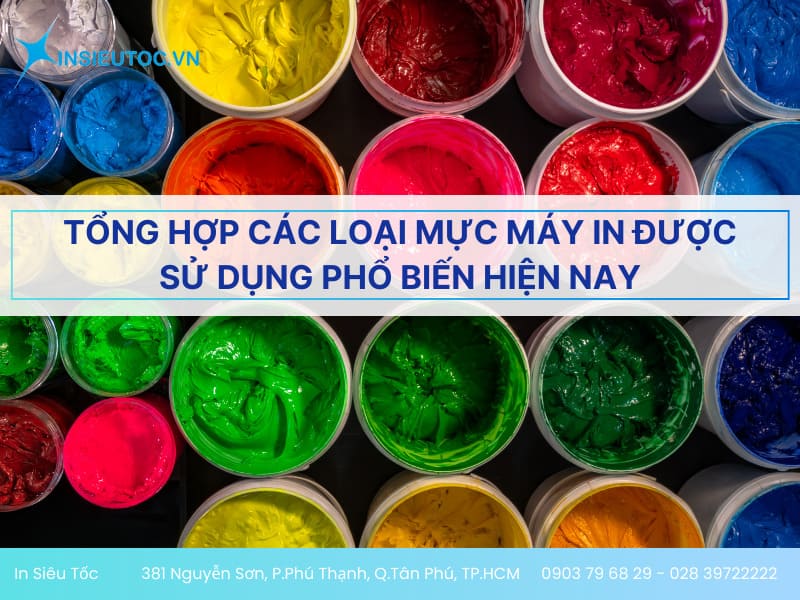 các loại mực máy in​