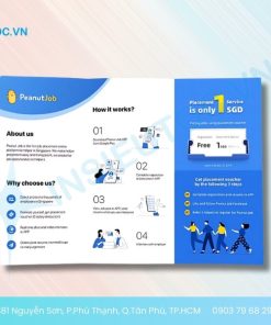 in tờ rơi leaflet chất lượng