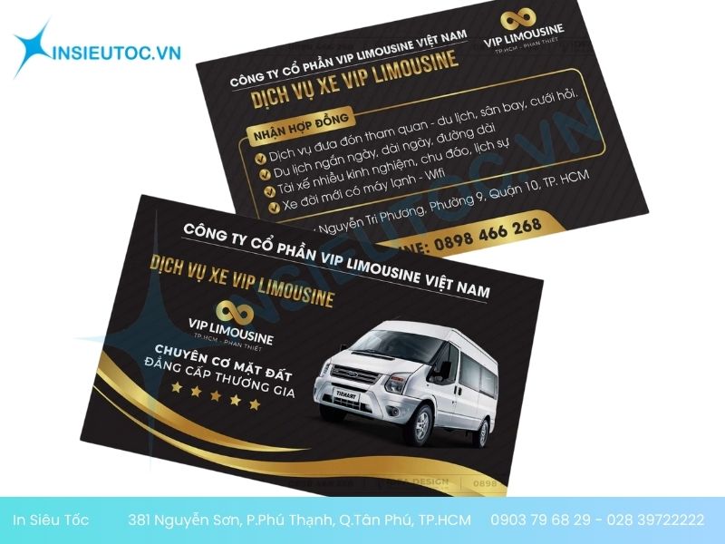 mẫu card visit công ty đẹp