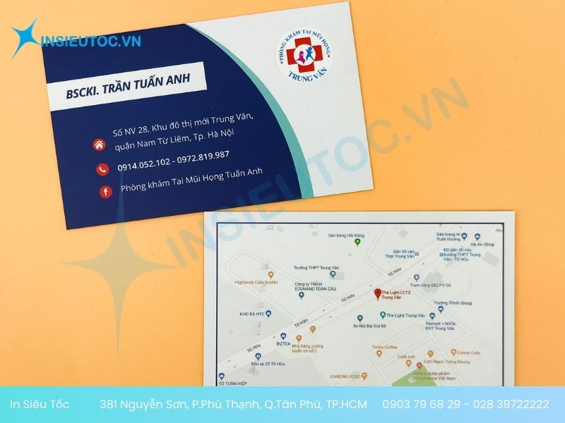 mẫu name card bác sĩ chuyên nhiệp