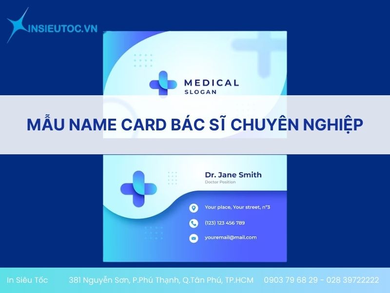 mẫu name card bác sĩ