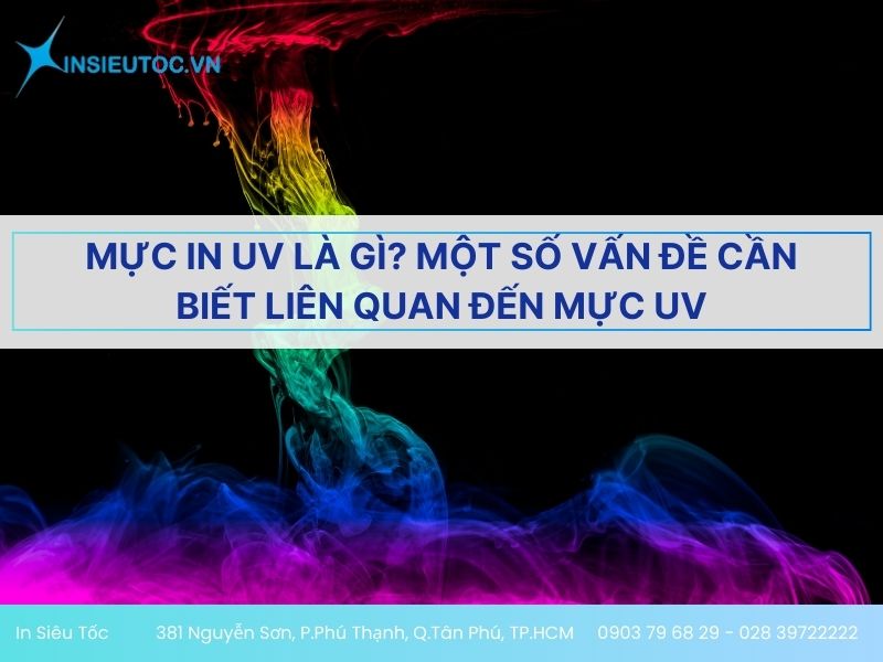 mực in uv