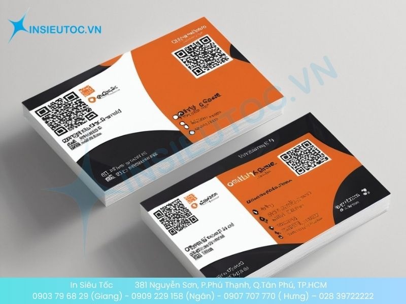 Mẫu card visit giấy Mỹ Thuật cửa hàng online-offline