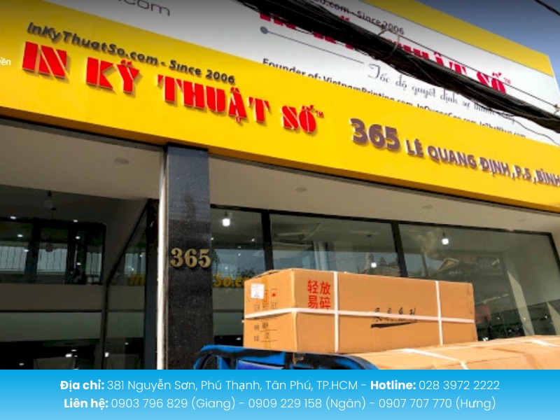 In Kỹ Thuật Số cung cấp dịch vụ in nhanh chất lượng cao tại TP HCM