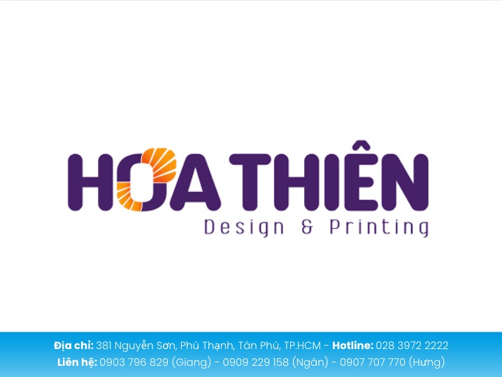 In ấn Hoa Thiên cung cấp giải pháp thiết kế và in ấn trọn gói chuyên nghiệp