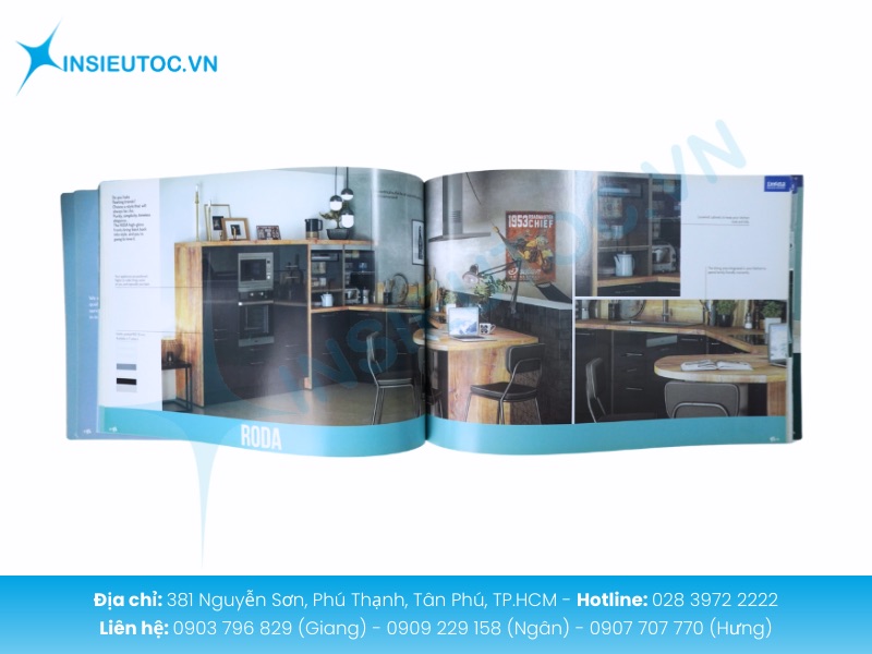 Hướng dẫn in ấn Catalogue và Brochure