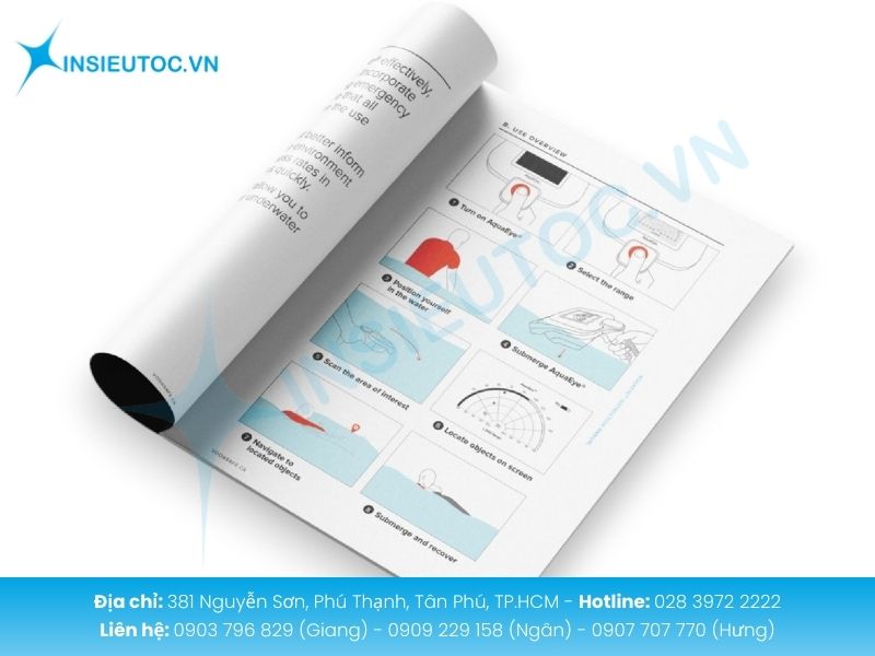 A4 được dùng để in tờ hướng dẫn sử dụng