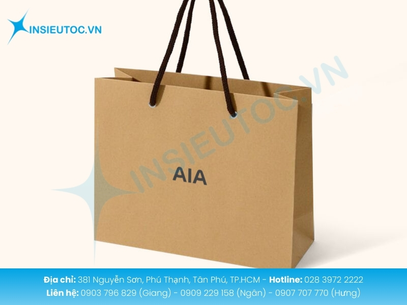 Túi giấy cao cấp khổ lớn nâng tầm quà tặng doanh nghiệp