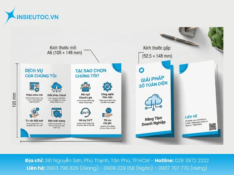 Tờ rơi và flyer quảng cáo