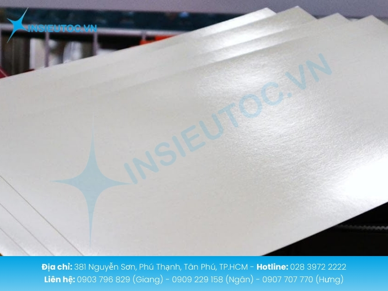 Lựa chọn dày dặn, cứng cáp, phù hợp làm thẻ bài và tag quần áo