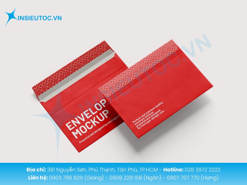 Phong bì B4 đựng tài liệu A4 phẳng gọn gàng chuyên nghiệp