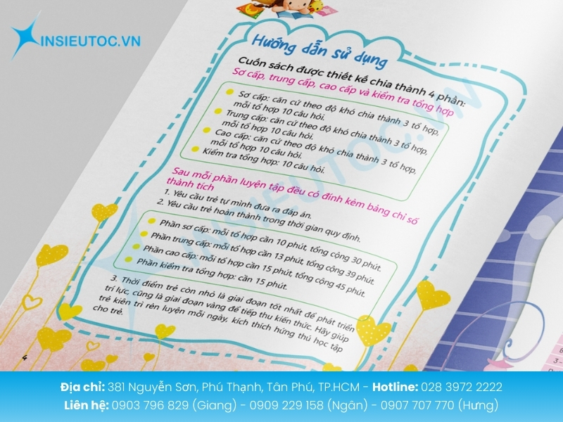 Sách hướng dẫn A7 tối ưu cho bao bì nhỏ