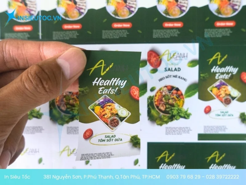 Decal nhựa PVC