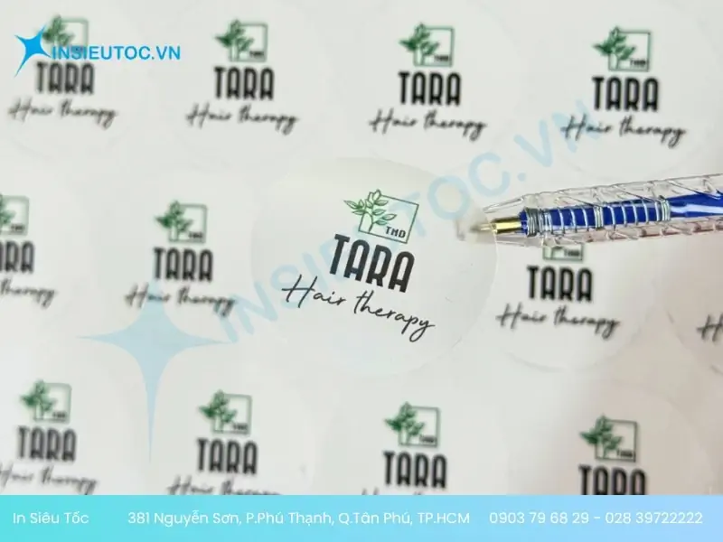 Decal trong suốt