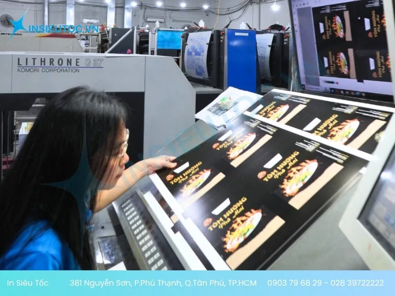 Thời gian và quy cách tại In Siêu Tốc