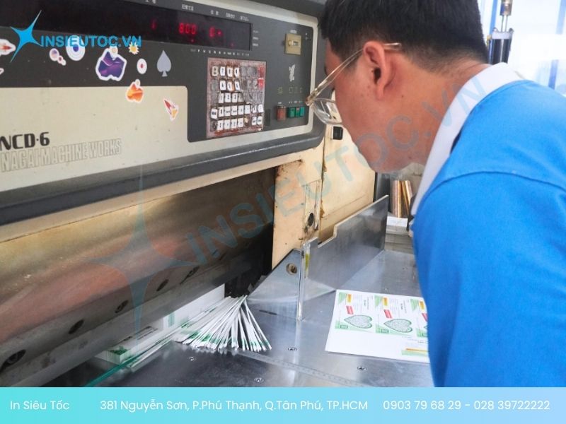 Quy trình in decal bế tại In Siêu Tốc