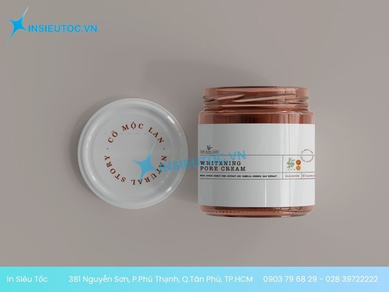 Sản phẩm decal tròn In Siêu Tốc đã thực hiện