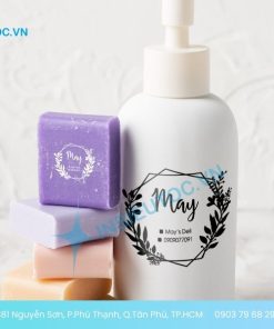 Sản phẩm decal tròn In Siêu Tốc đã thực hiện