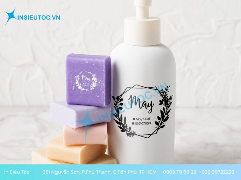 Sản phẩm in decal bế In Siêu Tốc đã thực hiện