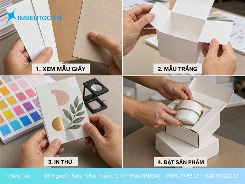 4 cách kiểm tra chất liệu giấy trước khi in