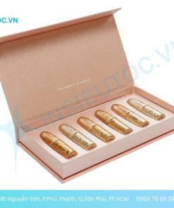 Set hộp son màu vàng gold cao cấp