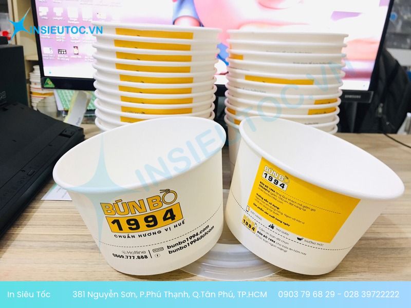 Mẫu hộp giấy tròn dùng đóng gói bánh và thực phẩm