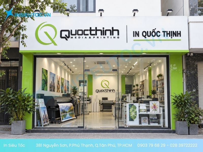 In Quốc Thịnh là xưởng in decal giá rẻ Tân Phú