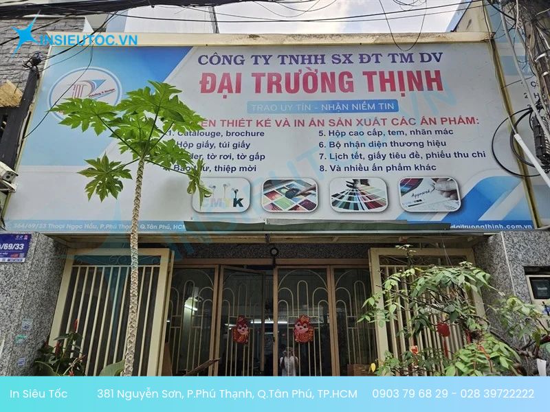 Xưởng In Đại Trường Thịnh chuyên in ấn tờ rơi quận Tân Phú giá tốt
