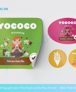 Decal giấy quảng cáo dùng để in hình ảnh và thông điệp thương hiệu