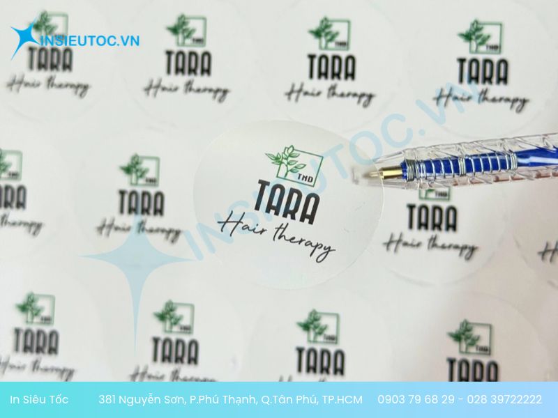 Decal trong A4 phù hợp trang trí kính và bề mặt nhẵn