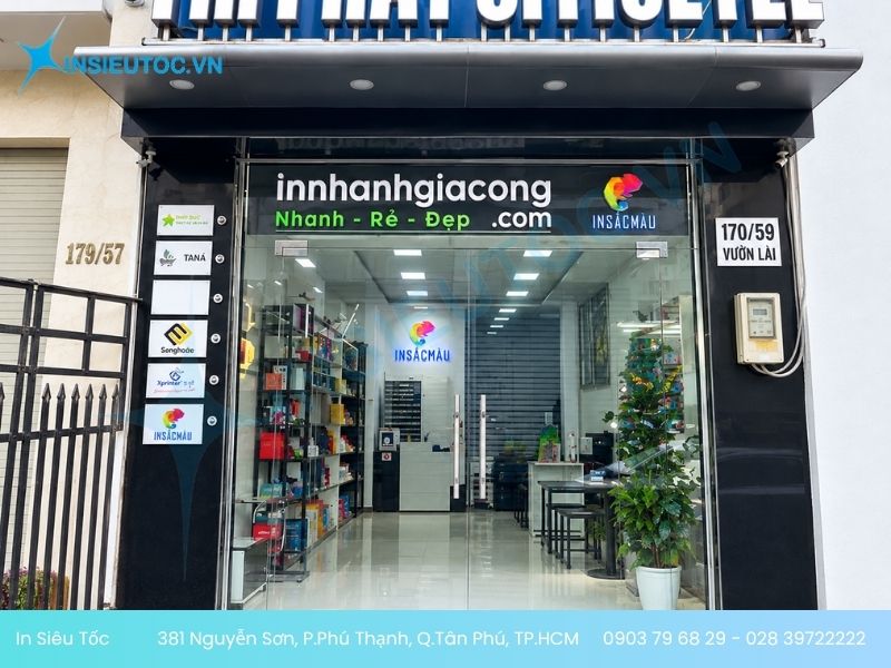 In Sắc Màu là công ty in decal giá rẻ quận Tân Phú