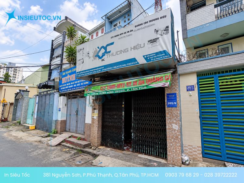 Xưởng In Quảng Cáo Thương Hiệu chuyên in ấn tờ rơi quận Tân Phú