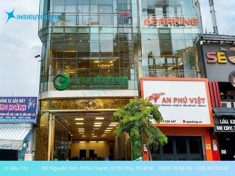 Thế Giới In Nhanh chuyên dịch vụ in catalogue Tân Phú trọn gói: Thiết kế, in ấn và gia công hoàn thiện