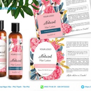 mẫu tem nhãn mỹ phẩm